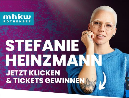 zur Veranstaltung Gewinne 2 Karten für das Konzert von Stefanie Heinzmann